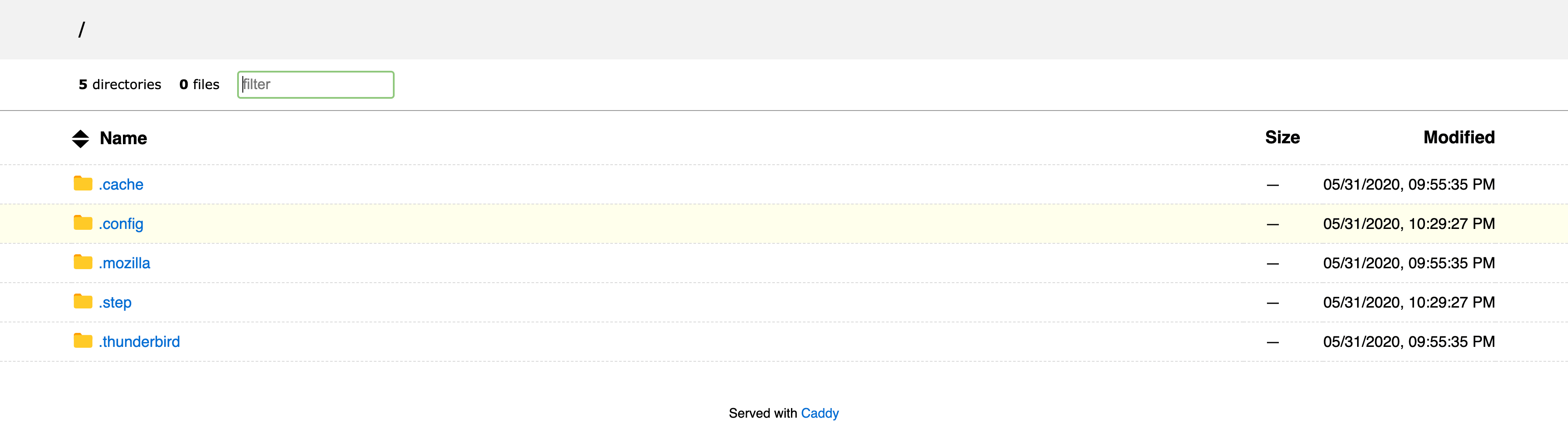 NoVNC file access webdav