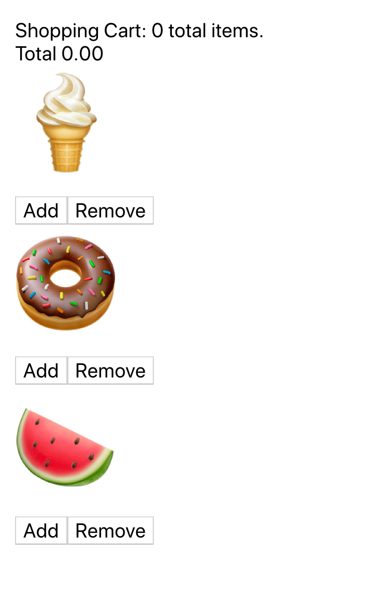 Product list