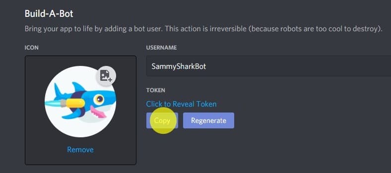 Get Bot Token