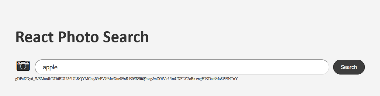 Application with overlapping ID results rendered on the webpage