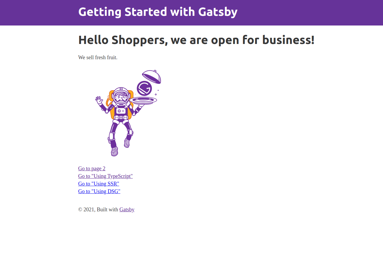 A screenshot of your website with the new changes