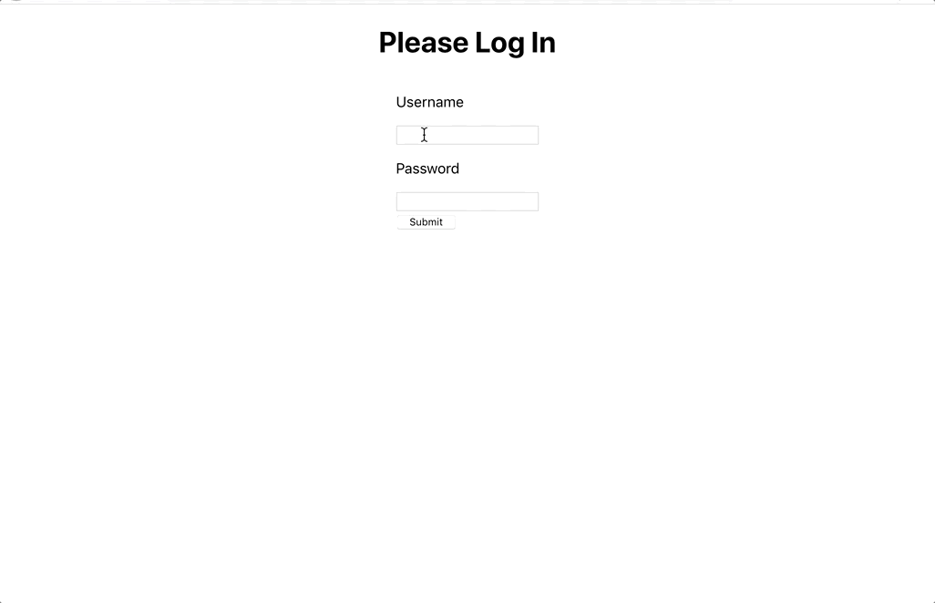 Login immediately