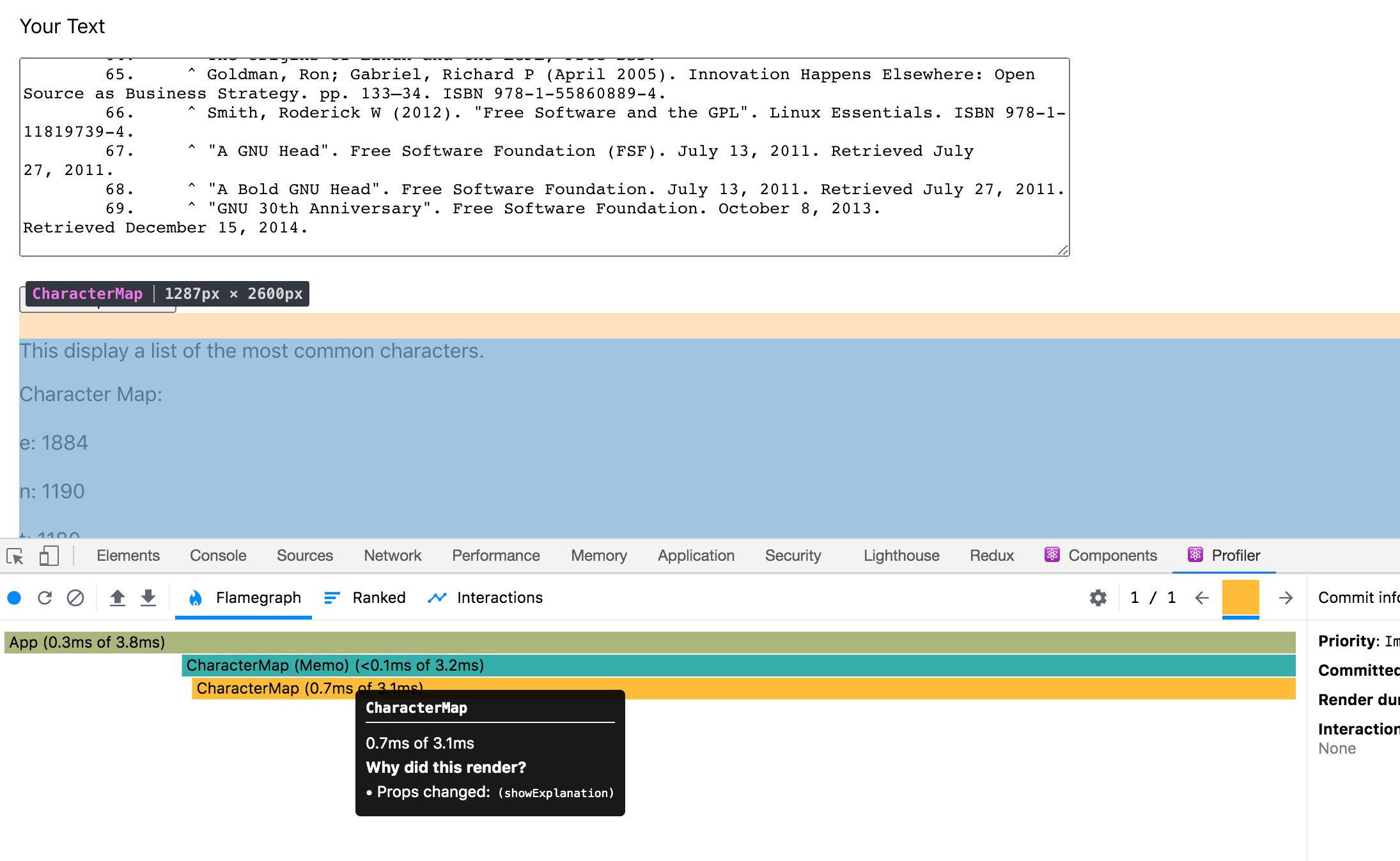 Image of the browser developer tools showing that the Hook does not run