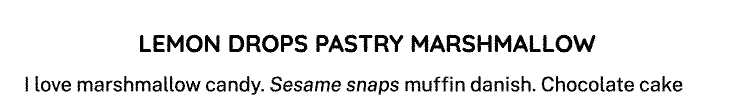 Horizontally centered content in a black rounded sans serif font, all uppercase.