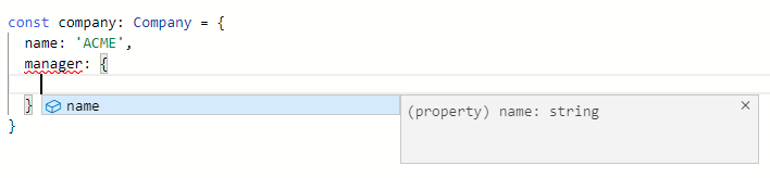TypeScript Code Self-Documenting
