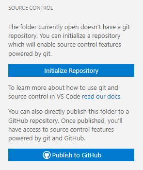 Source control actions