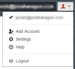 Profile Menu