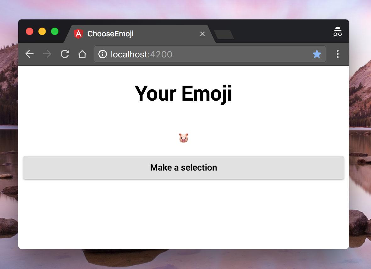 Choose an Emoji
