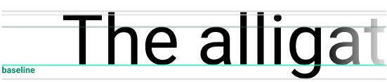 demonstration of baseline