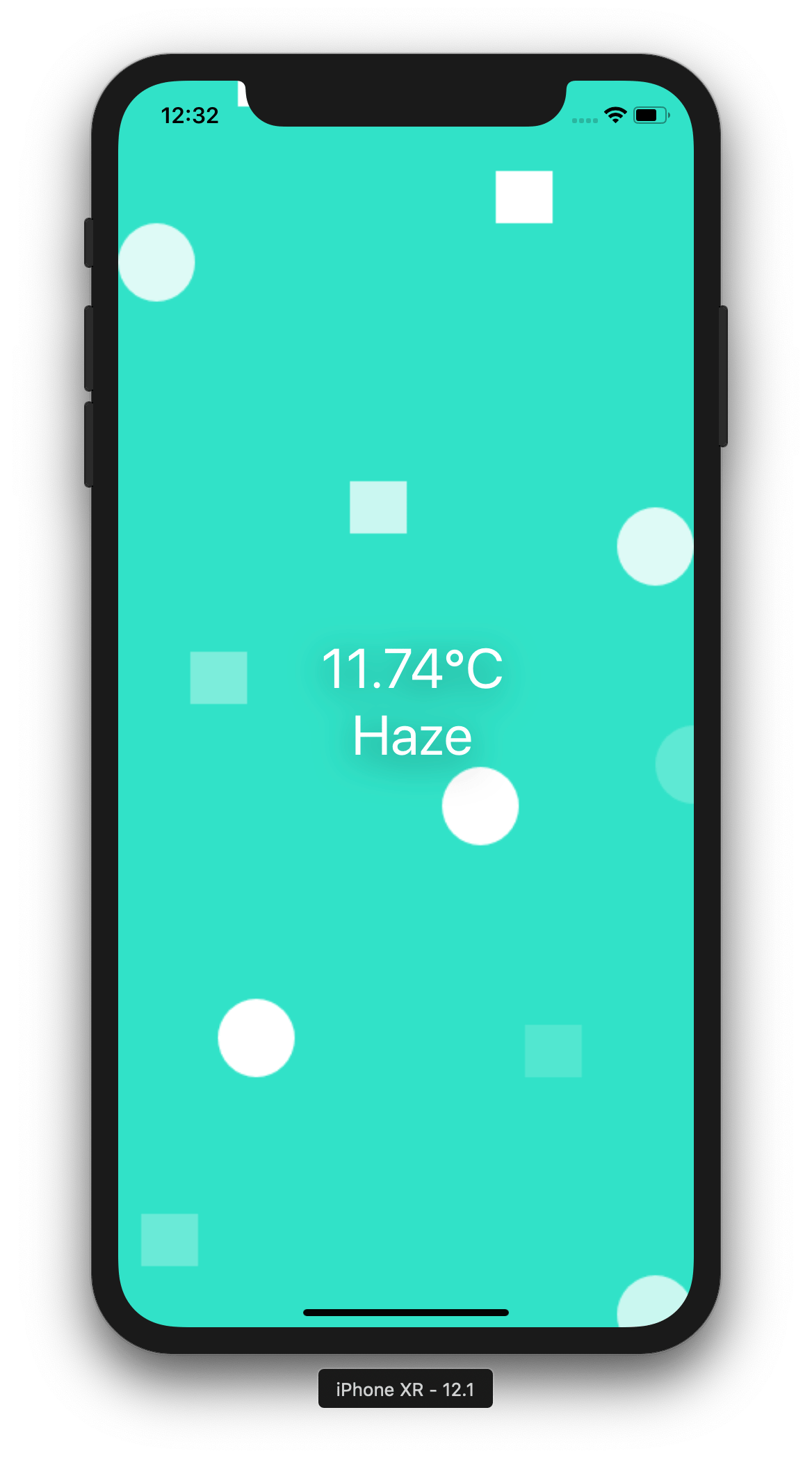 Our completed Expo app