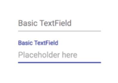 Material UI text fields
