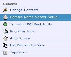 NameCheap domain name setup