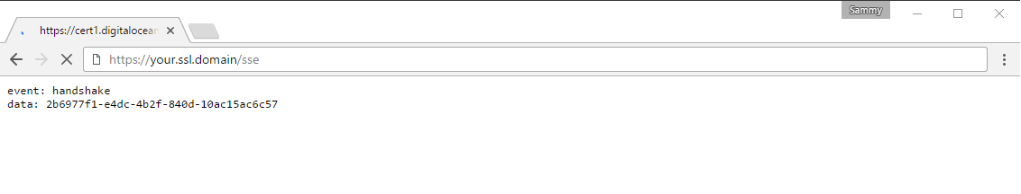 Buildbot SSE page