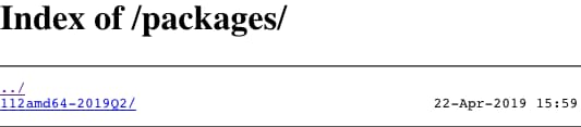 List of package repositories