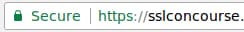 Concourse CI secured connection