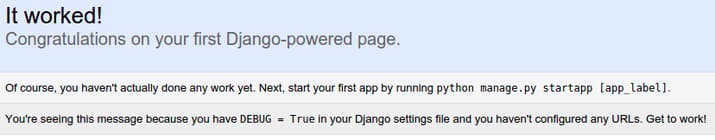 Django index