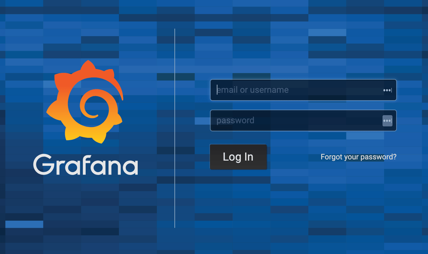 Grafana Login Page