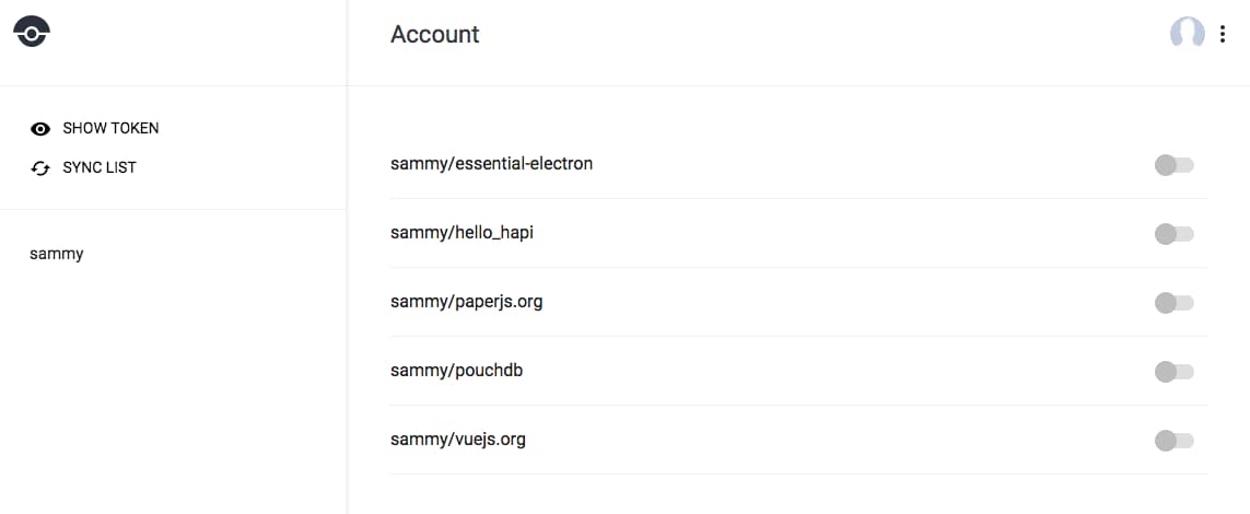 Drone repository listing