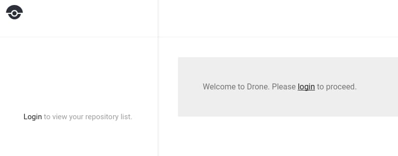 Drone initial visit