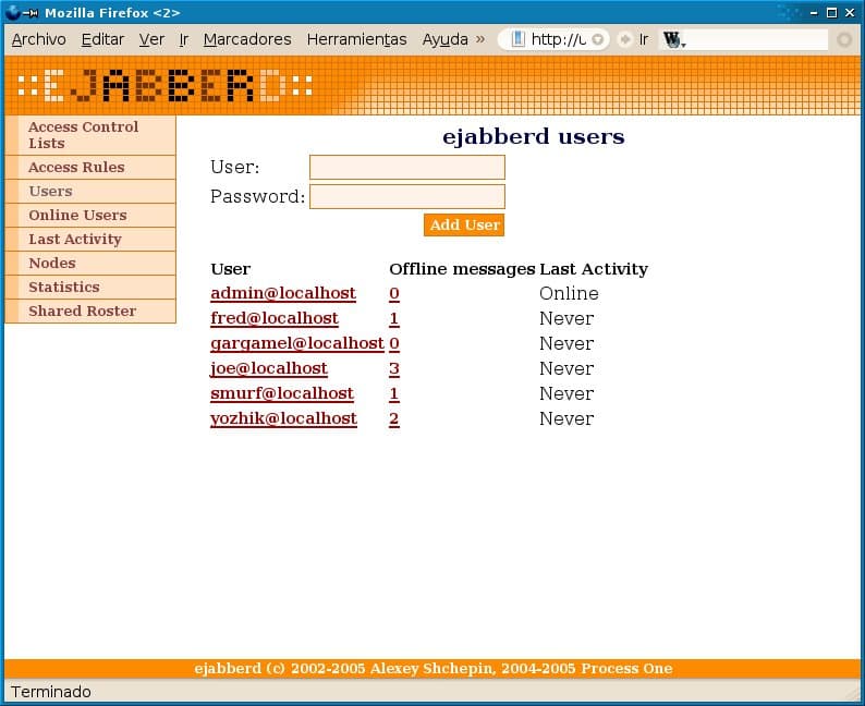 add user