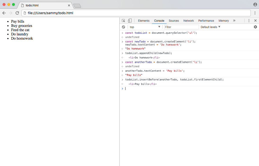 DOM Screenshot 3