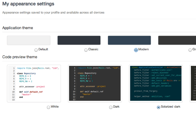 DigitalOcean GitLab design tab