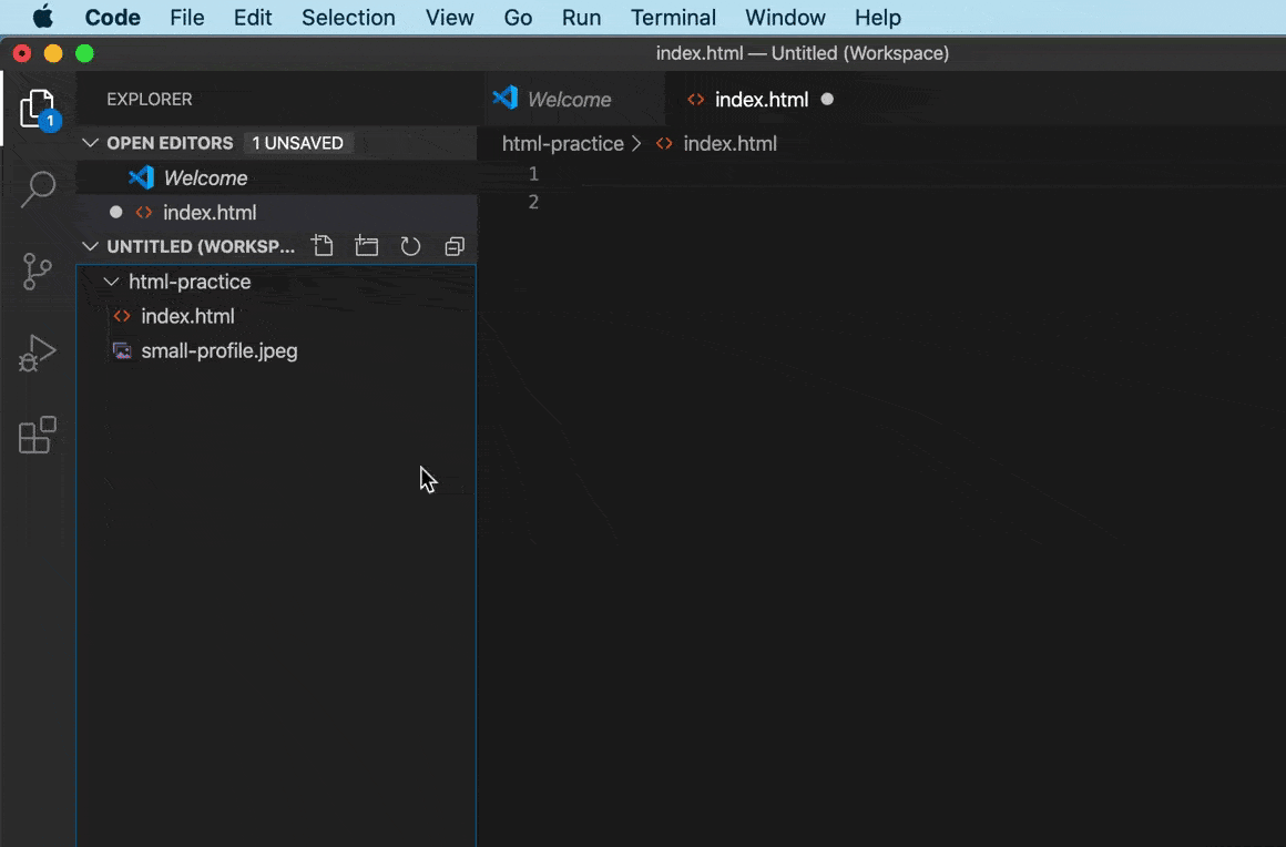 Gif of how to copy an image file path