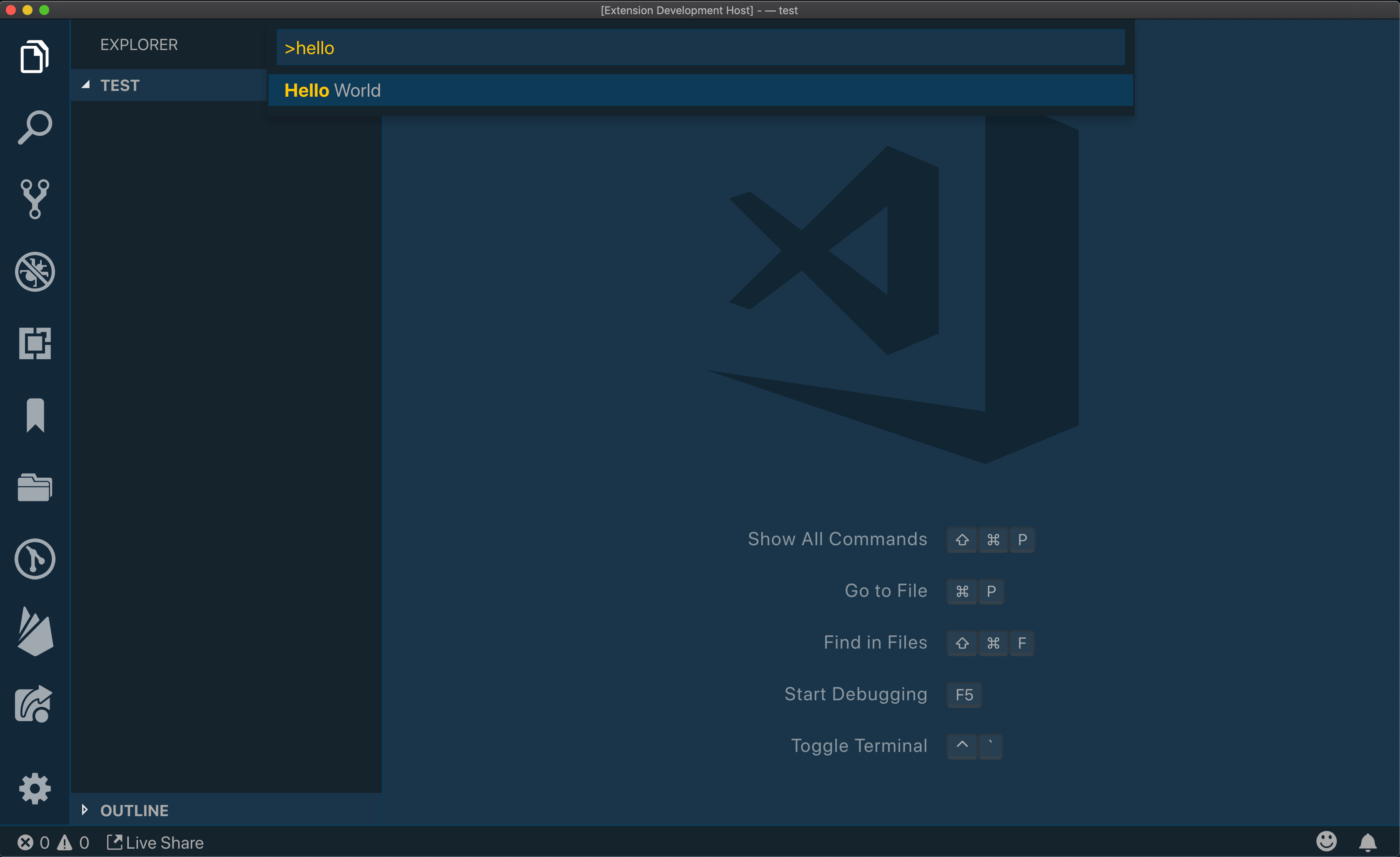 Running Hello World