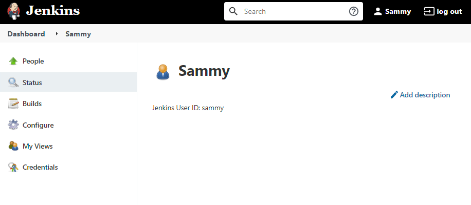 Jenkins credentials item