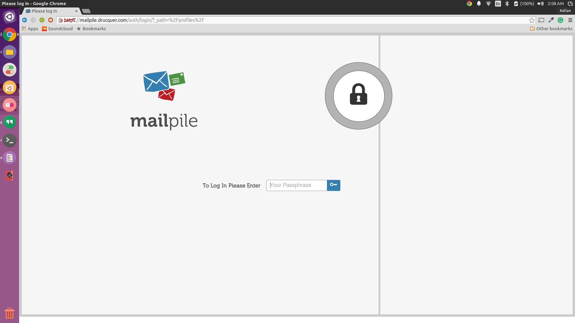 The Login Screen