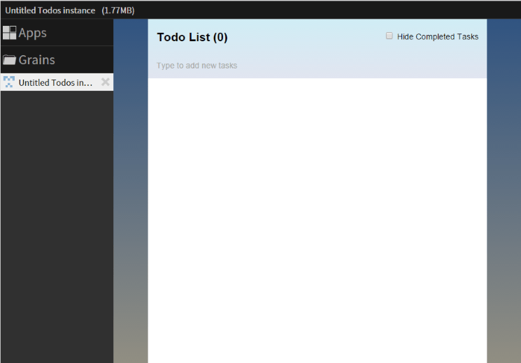 Todo list