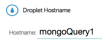 DigitalOcean name droplet