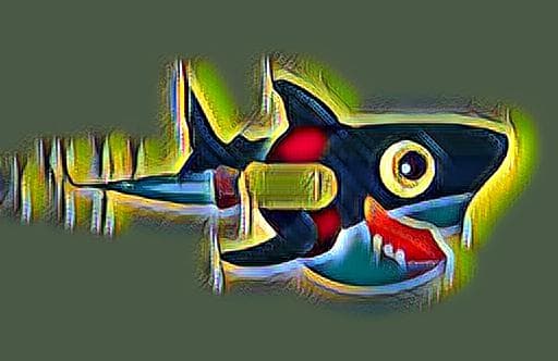 An image of The Muse's style transferred to Rocket Sammy