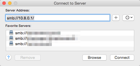 Connecting from a Mac