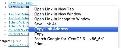 Postgres copy location of most recent version