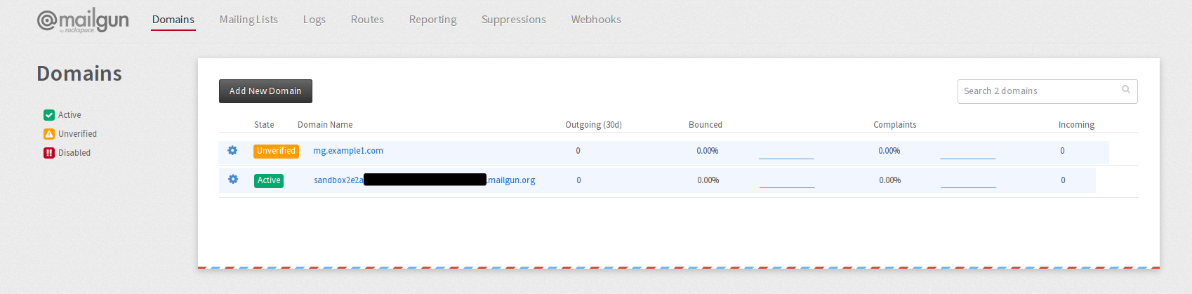 After Adding SubDomain