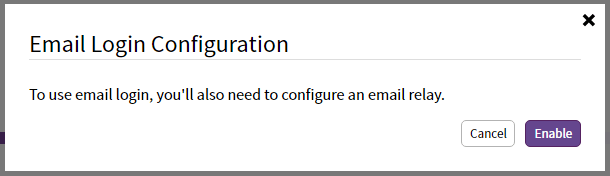 Sandstorm E-mail (passwordless)