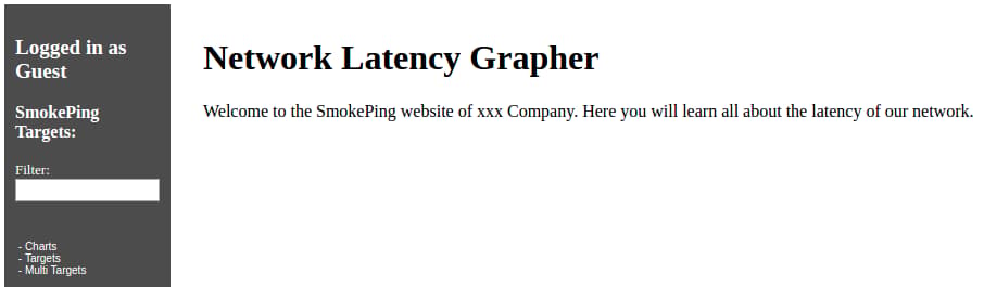 SmokePing's homepage
