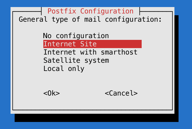 Config Selection Screen