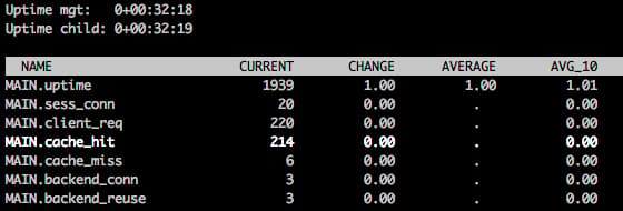 Varnish Stats