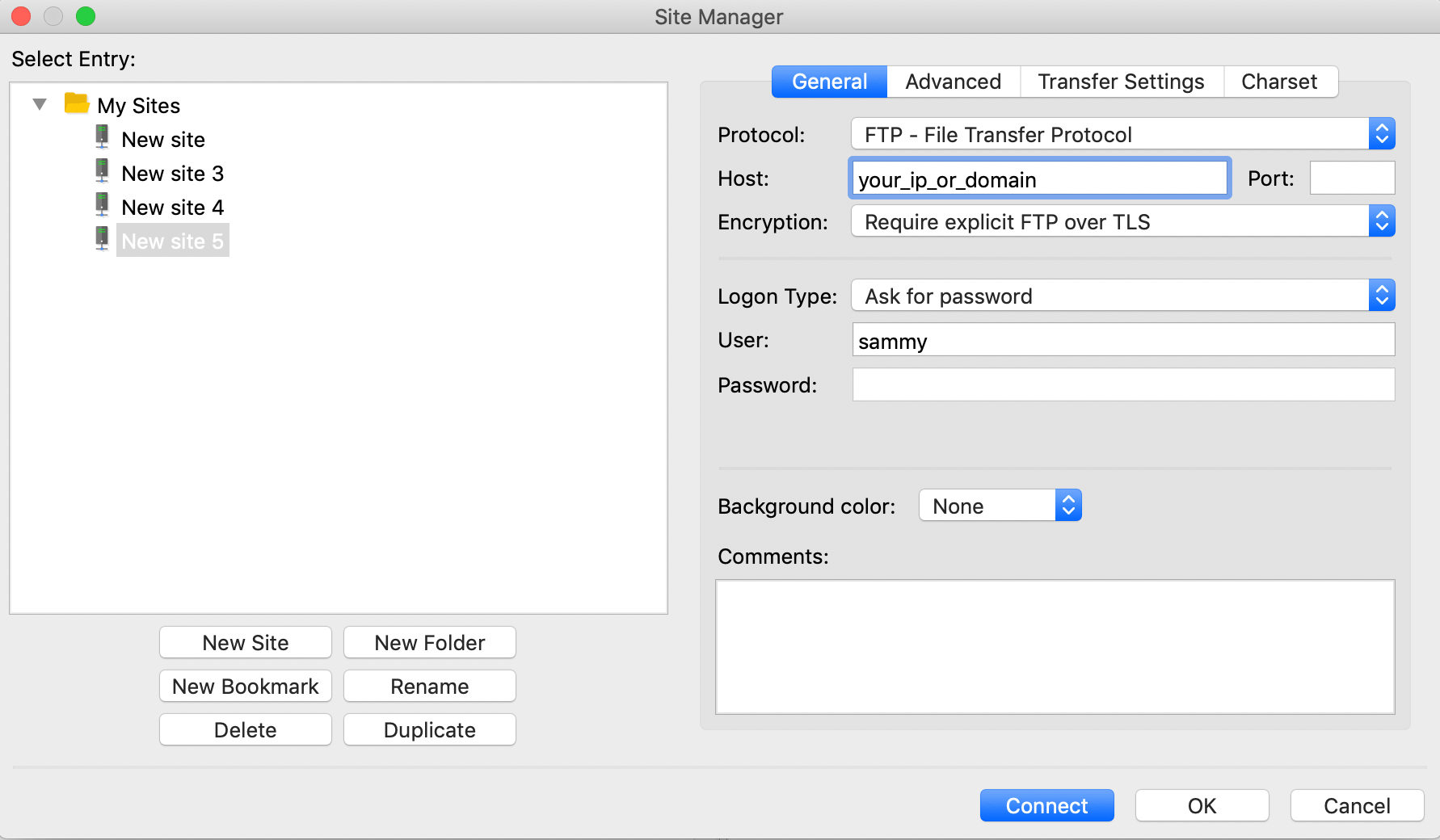 General Settings Tab