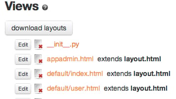 DigitalOcean web2py matching view