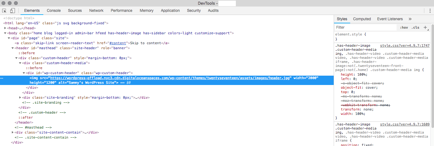 Chrome DevTools Interface