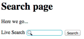 YaCy embedded search