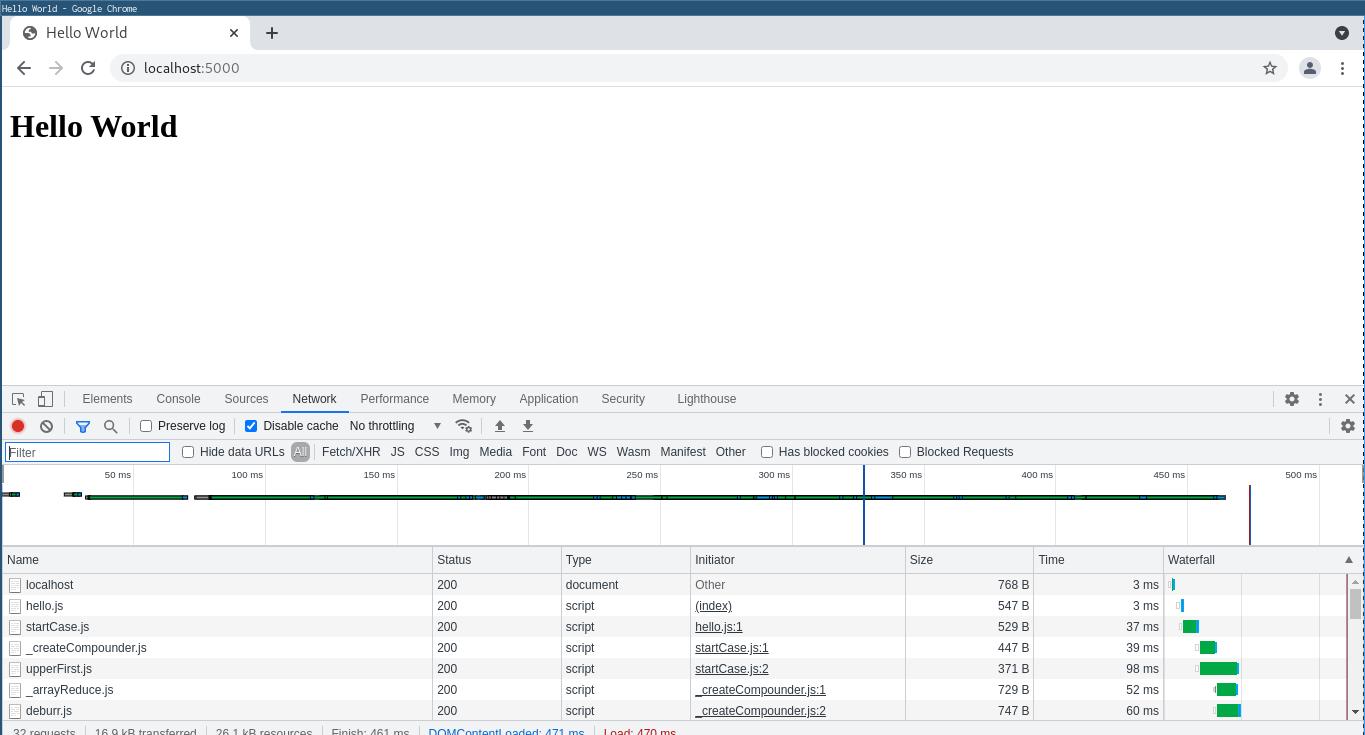 Network Tab