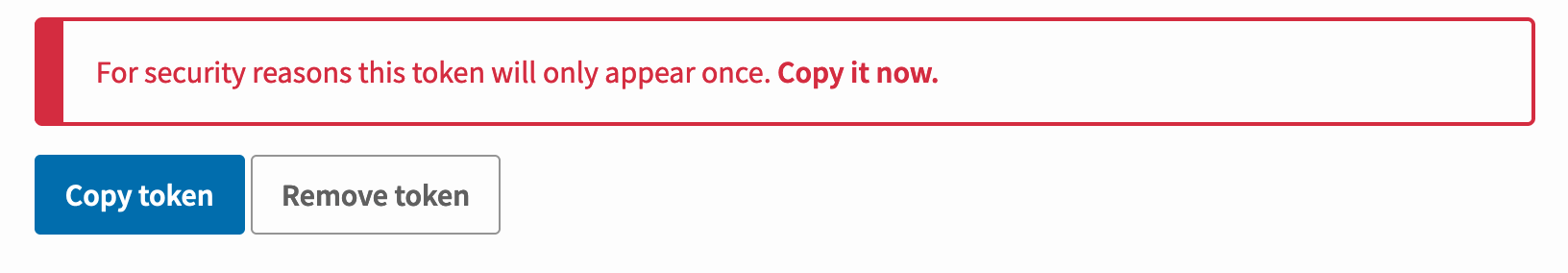 PyPI Copy Warning