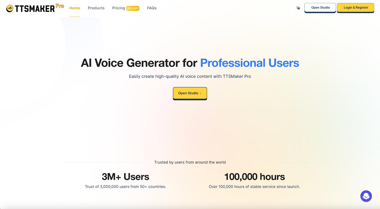 TTSMaker website