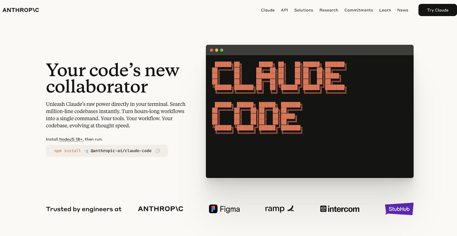 ClaudeCode website