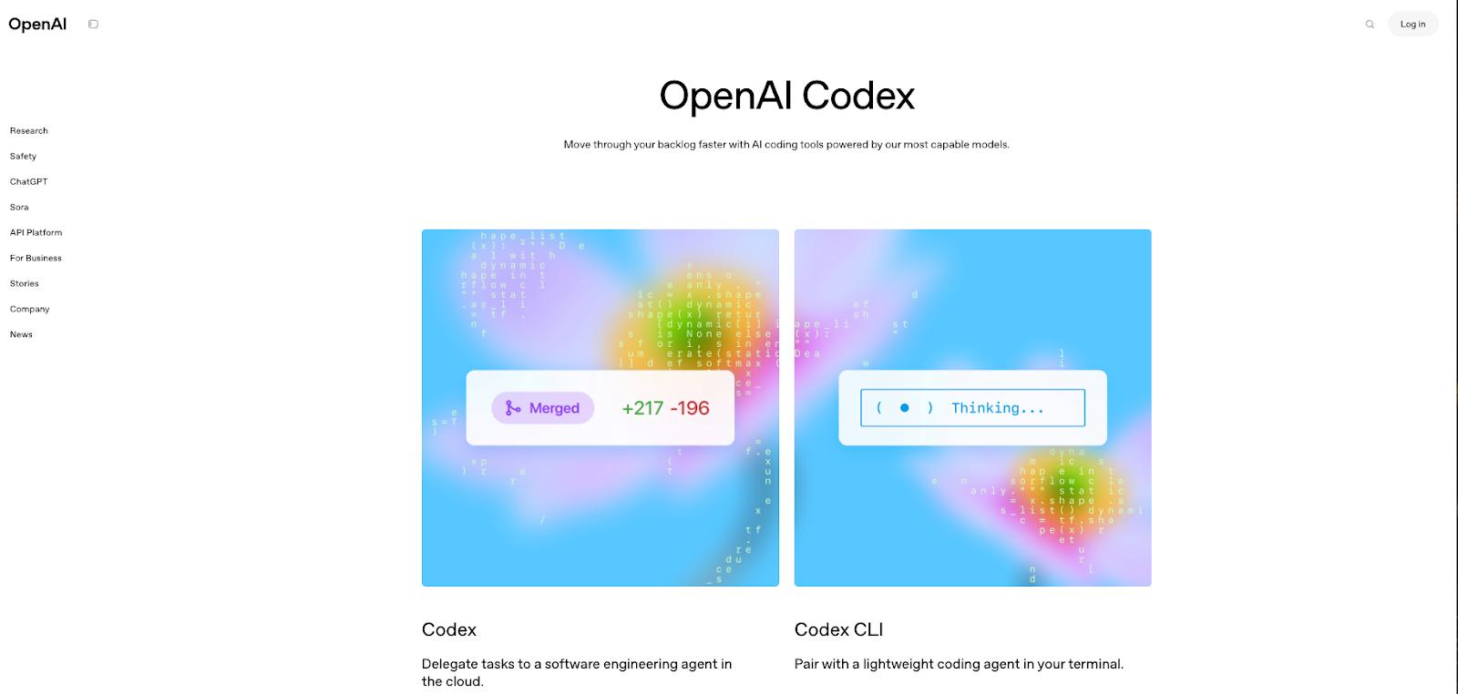 Codex website