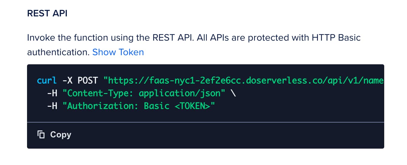 REST API